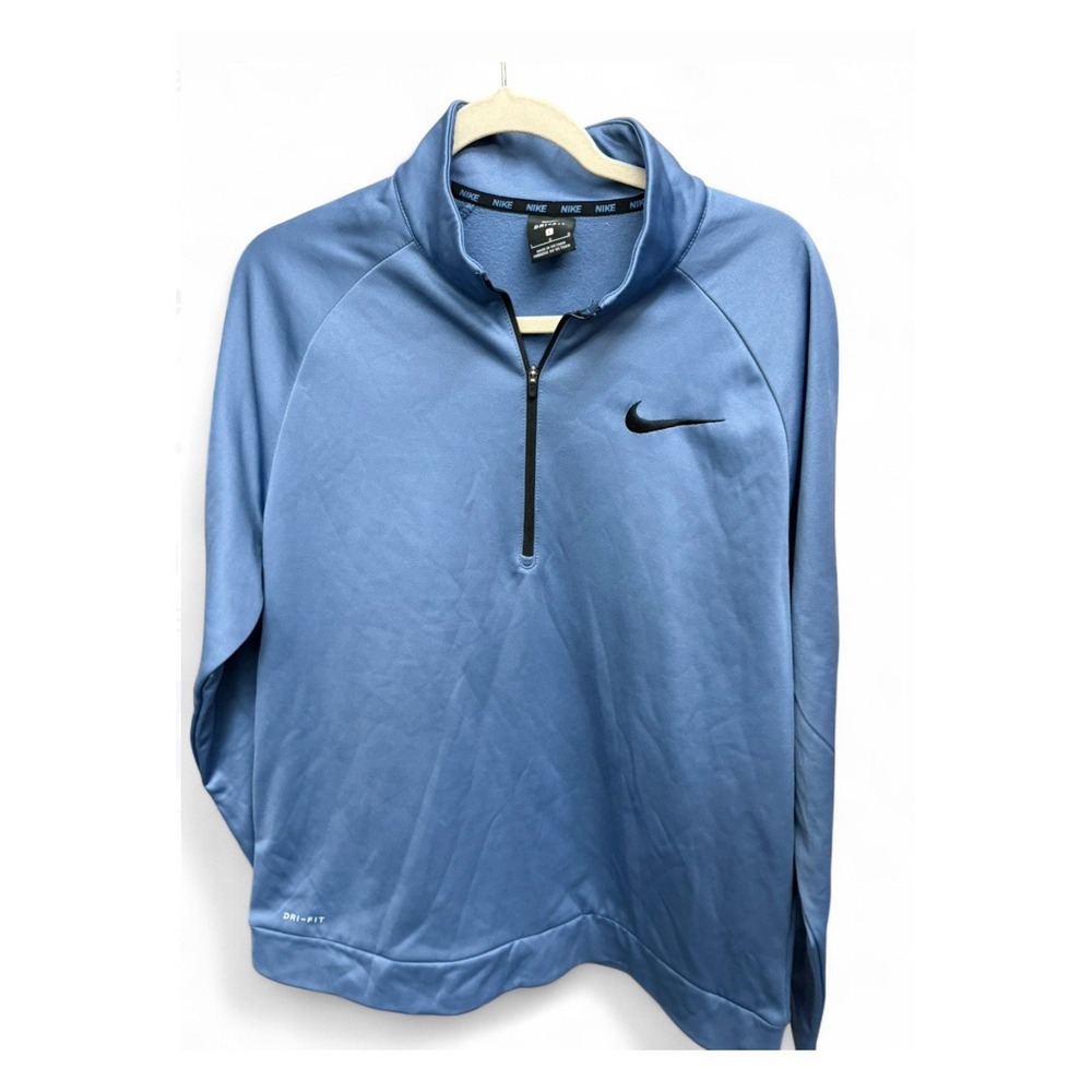 Nike Men's Dry Fit Track Jacket Size XL Muted Blue